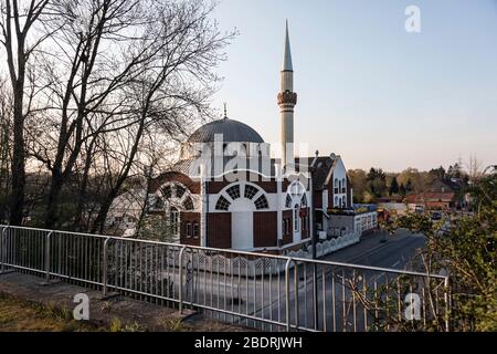 Fatih Moschee der türkischen Gemeinde Katernberg in Essen Stockfoto