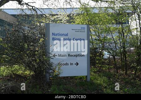 National Biosample Centre NHS MK Stockfoto