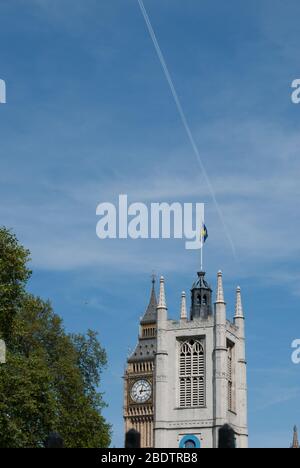 Gotische Architektur 1240s Stone Westminster Abbey, 20 Deans Yardd, Westminster, London SW1P Stockfoto