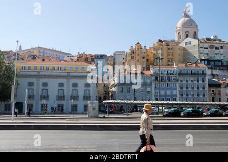 Santa Apolónia, Lissabon, Portugal Stockfoto