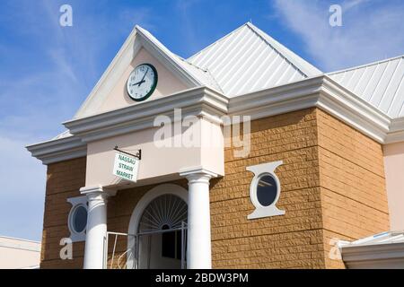 Strohmarkt in Nassau City, New Providence Island, Bahamas Stockfoto