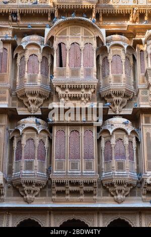 Patwa-KI-Haveli Jaisalmer Rajasthan Indien Stockfoto