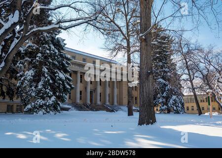 Colorado State University Administration Building in Fort Collins, Colorado Stockfoto