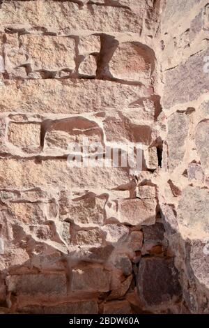 Muster von Rough Grunge Vintage Zement Stein Wand Textur Hintergrund.Dirty alte Textur Stockfoto
