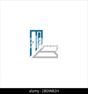 Anfangsbuchstabe mb-Logo oder bm-Logo Vektor-Design-Vorlage Stock Vektor