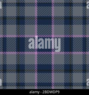 Tartan Schottland nahtlose karierte Muster Vektor. Retro Hintergrund Stoff. Vintage Farben prüfen Square geometrische Textur für Textildruck, Geschenkpapier Stock Vektor