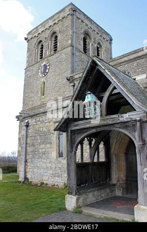 Die Pfarrkirche St. Mary's, Garsington, Oxford Stockfoto