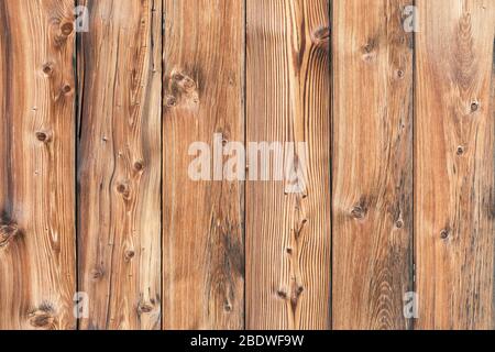 Textur des braunen Holzplanken Stockfoto
