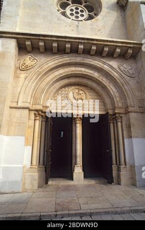 Israel, Jerusalem, Altstadt, Evangelisch-Lutherische Kirche des Erlösers ist die einzige evangelische Kirche in der Altstadt von Jerusalem. Im Lat Stockfoto