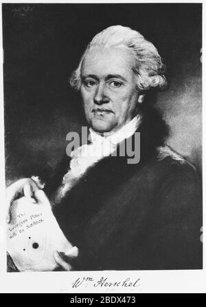 Deutsch-britische Astronom William Herschel Stockfoto