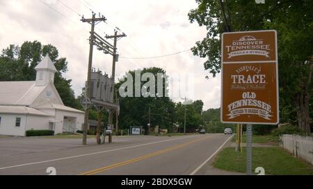 Nashvilles Trace in Tennessee - LEIPERS FORK, VEREINIGTE STAATEN - 17. JUNI 2019 Stockfoto