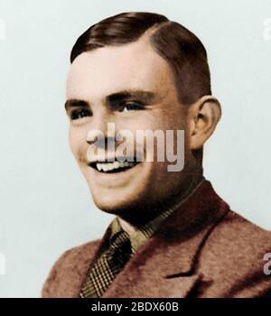 Alan Turing, britischer Mathematiker Stockfoto