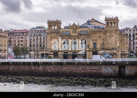 Victoria Eugenia Theater in San Sebastian Küstenstadt in der baskischen Autonomen Gemeinschaft, Spanien Stockfoto