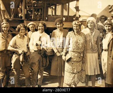 Powder Puff Derby, 1929 Stockfoto