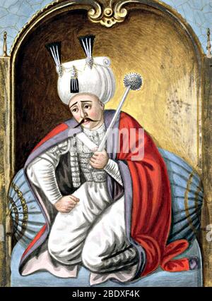 Selim I., osmanischer Sultan Stockfoto