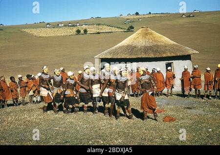 Xhosa-Tänzer Stockfoto