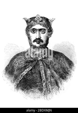 Richard I., König von England Stockfoto