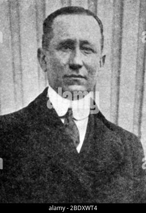 Guglielmo Marconi, italienischer Erfinder Stockfoto