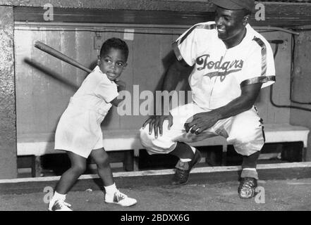 Jackie Robinson, US-amerikanischer Baseball-Legende Stockfoto