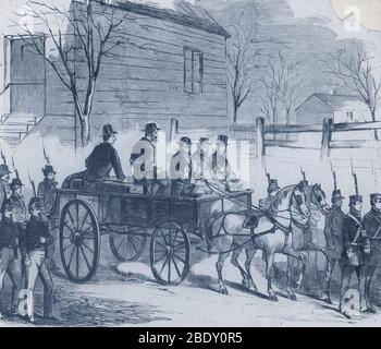 John Brown, US-amerikanischer Abolitionist Stockfoto