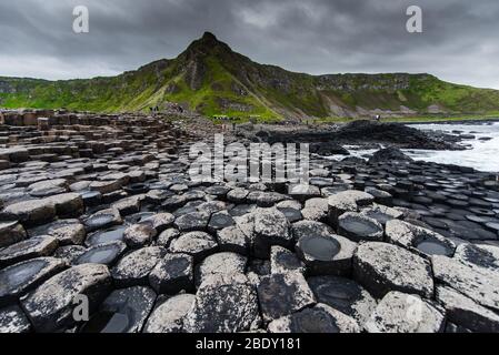 Schöne Landschaft in Nordirland, Großbritannien. Stockfoto