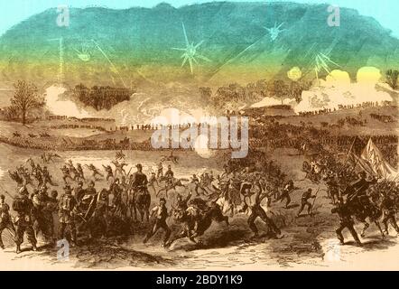 Schlacht von Chancellorsville, 1863 Stockfoto