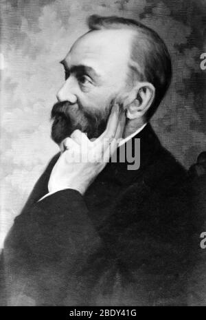 Alfred Nobel, schwedischer Chemiker und Erfinder Stockfoto