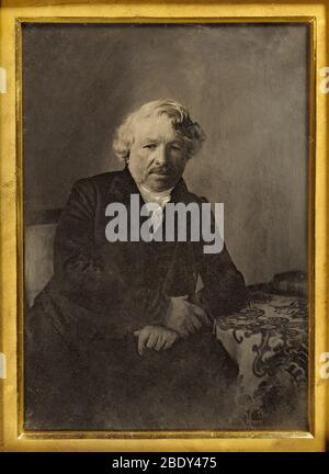 Porträt von Louis Daguerre, 1848 Stockfoto