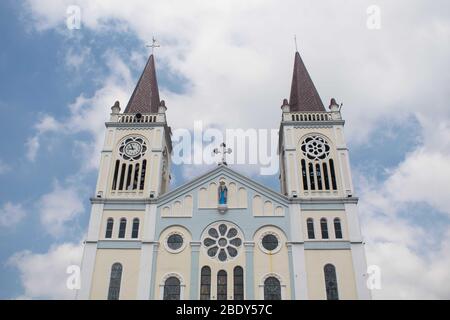 Baguio City Cathedral auf den Philippinen Stockfoto