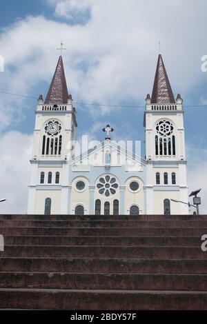 Baguio City Cathedral auf den Philippinen Stockfoto