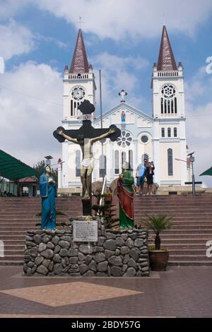 Baguio City Cathedral auf den Philippinen Stockfoto