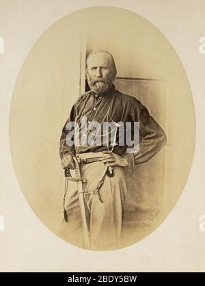 Giuseppe Garibaldi, Italienische Revolutionäre Stockfoto