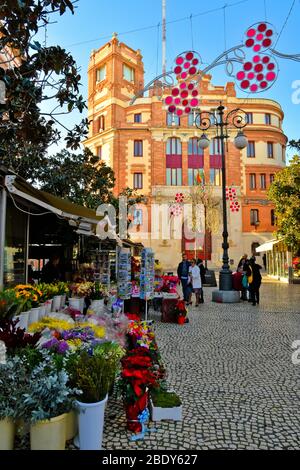 Panoramabild von Cadiz, Stadt von Spanien Stockfoto