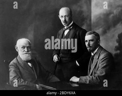 Pavlov, Anrep, Babkin Stockfoto