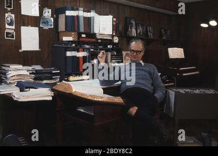 B.F. Skinner zu Hause Stockfoto