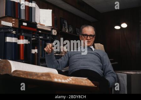 B.F. Skinner zu Hause Stockfoto