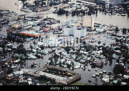 Fairbanks Flood, Alaska, 1967 Stockfoto