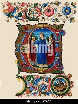 Heiligen Laurentius von Rom Stockfoto