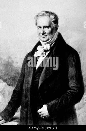 Preußische Naturforscher Alexander von Humboldt Stockfoto