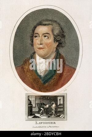 Antoine Laurent Lavoisier, französischer Chemiker Stockfoto