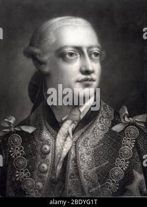 George III., König von England Stockfoto