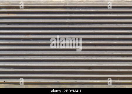 Graue Metallplatte Mit Abisoliertes Stockfoto