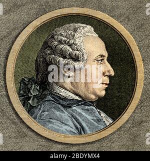 Pierre-Simon Laplace, französischer Universalgelehrter Stockfoto