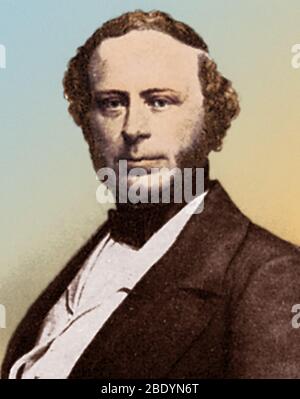 John Ericsson, Schwedisch-US-amerikanischer Erfinder Stockfoto