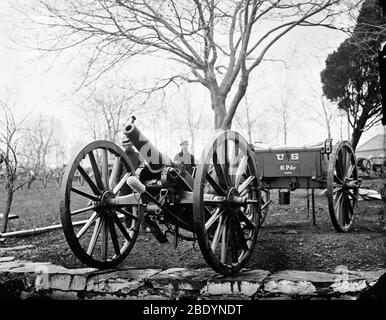 Six Pounder Wiard Gun, Arsenal, 1862 Stockfoto