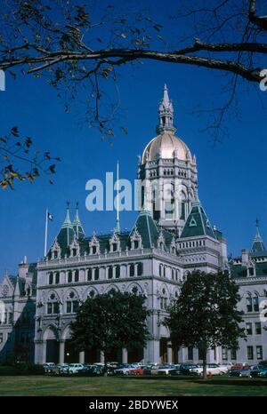 Connecticut State Capitol Building Stockfoto