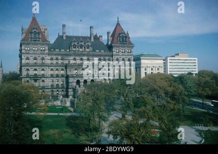 New York State Capitol Building Stockfoto