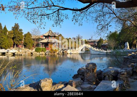 Blick auf Baoding Stockfoto