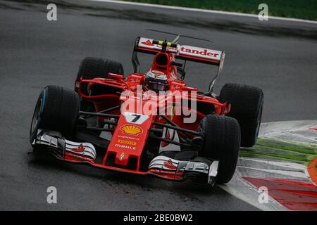 Kimi Raikkoen, Scuderia Ferrari, Ferrari SF70-H, 2017 Italienischer GP, Monza Stockfoto