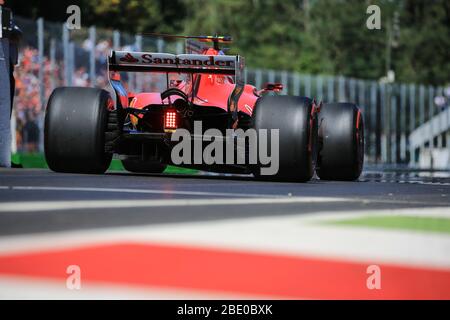 Kimi Raikkoen, Scuderia Ferrari, Ferrari SF70-H, 2017 Italienischer GP, Monza Stockfoto